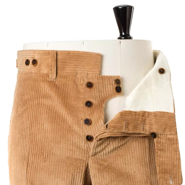 Orazio Luciano Anzug „Bombato Montagne" Aus Baumwollcord Reine Handarbeit* Anzugjacke