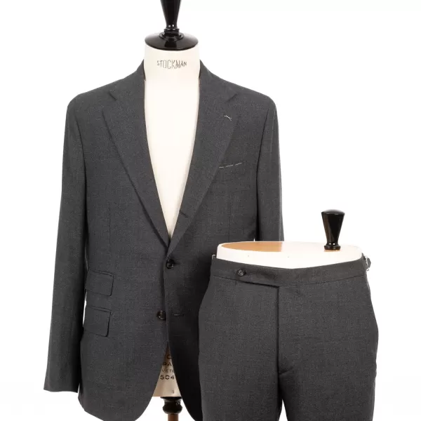 De Petrillo Anzug „Sartorial Business-Class" Aus Reiner Wolle Handgefertigt* Anzugjacke