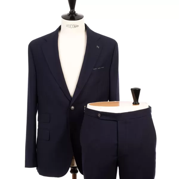De Petrillo Anzug „Sartorial Business-Class" Aus Reiner Wolle Handgefertigt* Anzugjacke
