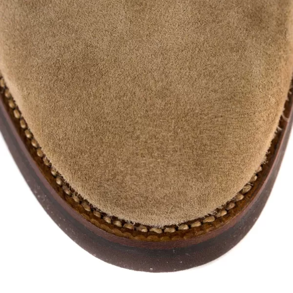 Saint Crispin's Bootee „New Chukka" Aus Sandfarbenem Kudu-Antilope Rauhleder - Reine H* Mto