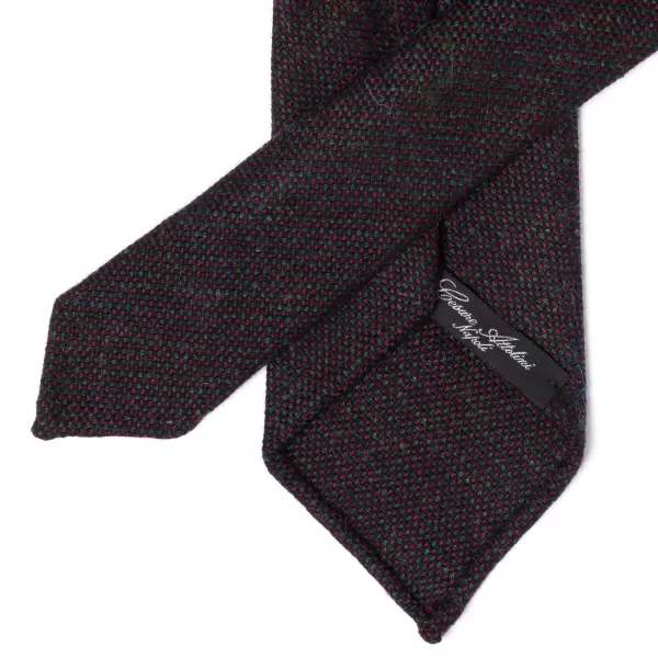 Cesare Attolini Ca Archivio Storico: Krawatte „Nuovo Tweed" Aus Reiner Wolle Handgerollt* Krawatten