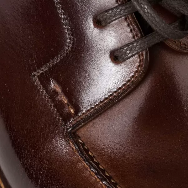 Saint Crispin's Derby „Norvegian Split Toe" Aus Braunem Kalbsleder Handkoloriert* Mto