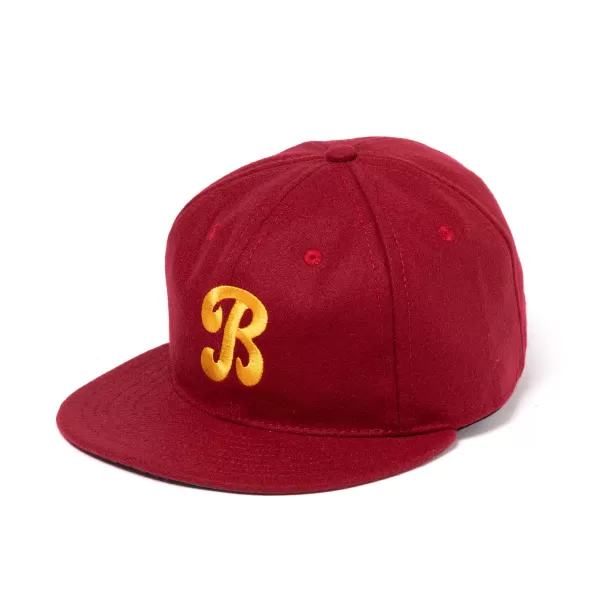 Sonderangebote X MJ Ebbets Field Flannels X Mj: "Brooklyn College 1947" Wool Flannel Baseb* Hüte