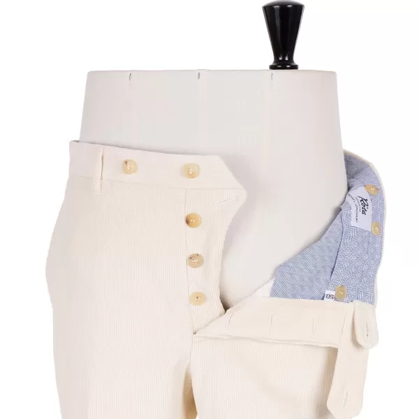 Rota Sartorial Exklusiv Bei Michael Jondral: Hose Aus Englischem Baumwollcord Mit Iv* Hose