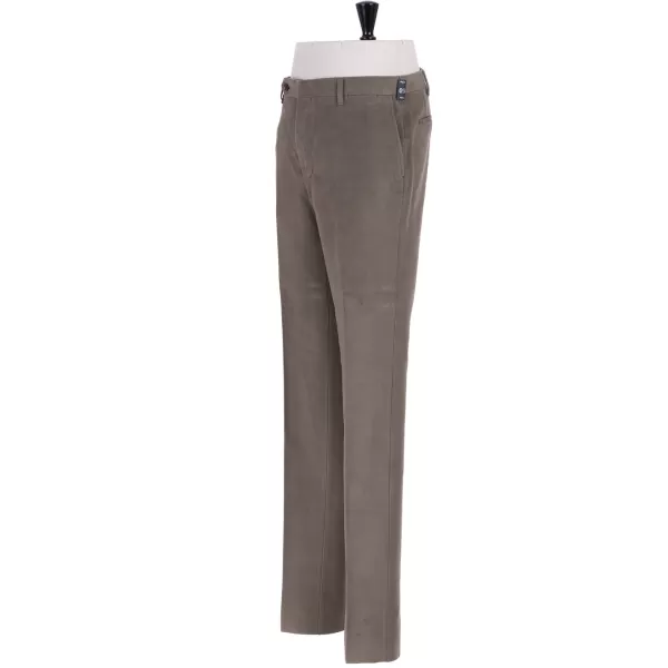 Rota Sartorial Exklusiv Bei Michael Jondral: Khakigrune Hose Aus Englischer Baumwolle M* Hose