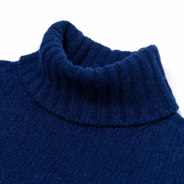 William Lockie Exklusiv Bei Mj: Rollkragenpullover „Alain Rollneck" Aus 4-Lagigem Geelong Lam* Strickwaren