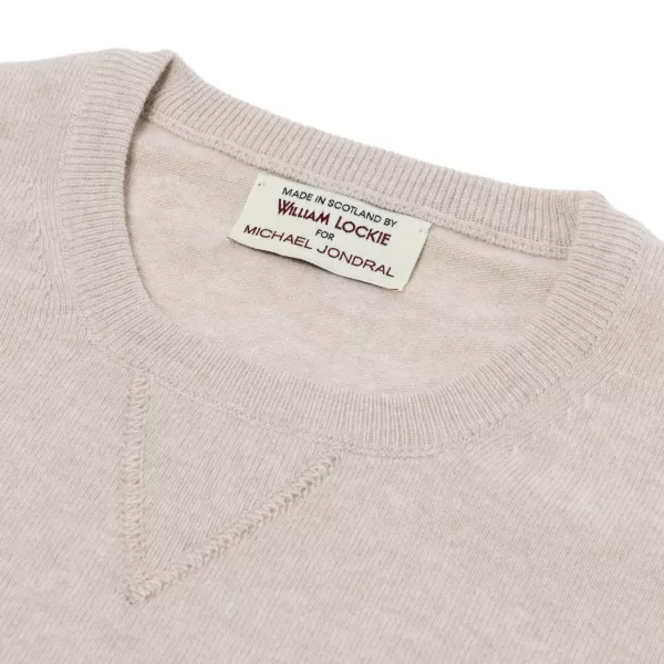 William Lockie Exklusiv Bei Mj: Vintage-Pullover Mit Rundhalsausschnitt Aus Reinem Super-Geelong-Lammleder* Strickwaren