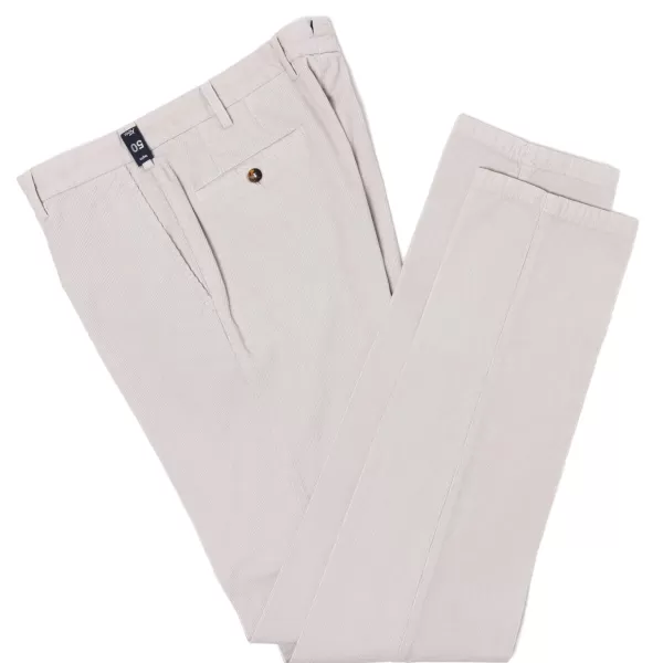 Rota Sport Exklusiv Fur Michael Jondral: Cremefarbene Feincordhose In „P* Hose