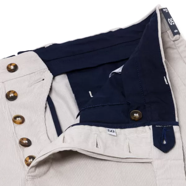 Rota Sport Exklusiv Fur Michael Jondral: Cremefarbene Feincordhose In „P* Hose