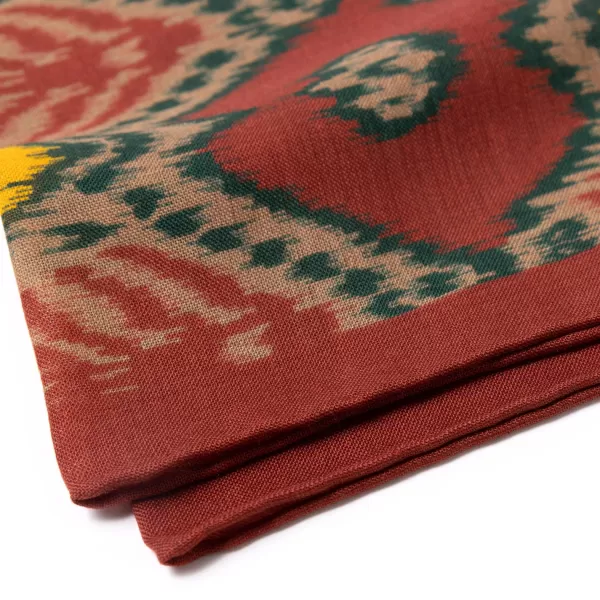 Anderson u0026 Sheppard Exklusiv Fur Michael Jondral: Einstecktuch „Colored Ikat" Aus* Taschentücher