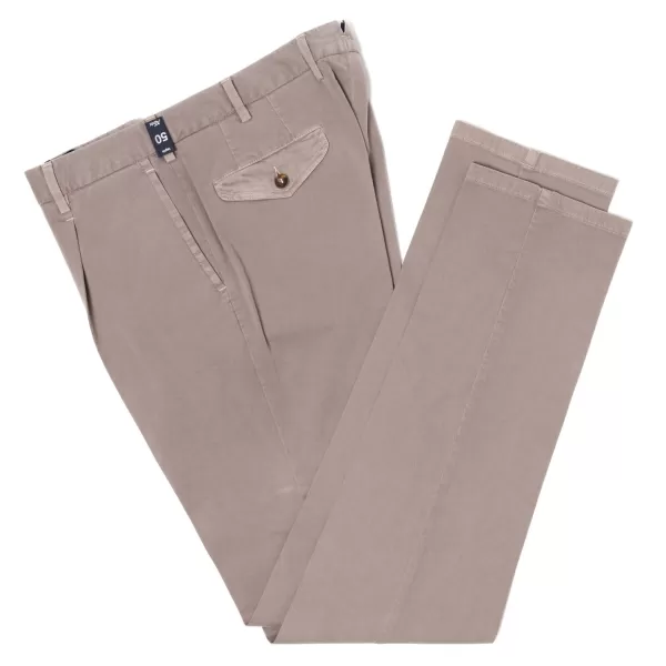 Rota Sport Exklusiv Fur Michael Jondral: Greige-Hose „Soft-Chino" Aus Baumwolle M* Hose