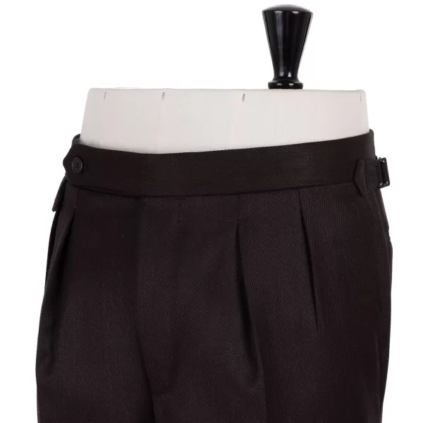 Rota Sartorial Exklusiv Fur Michael Jondral: „New York"-Hose Mit Zwei Falten -* Hose