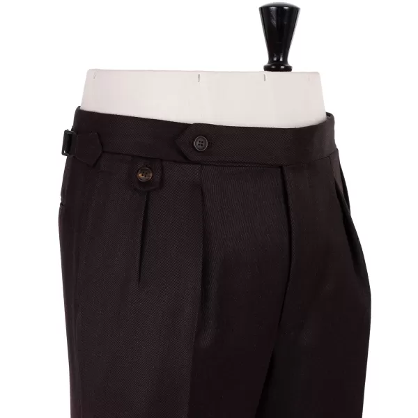 Rota Sartorial Exklusiv Fur Michael Jondral: „New York"-Hose Mit Zwei Falten -* Hose