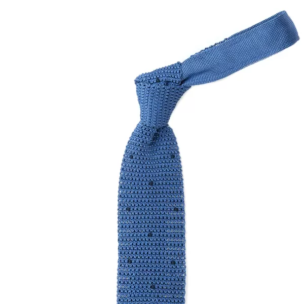 Petronius Exklusiv Fur Michael Jondral: Strickkrawatte „Pois" Aus Reiner Seide* Krawatten