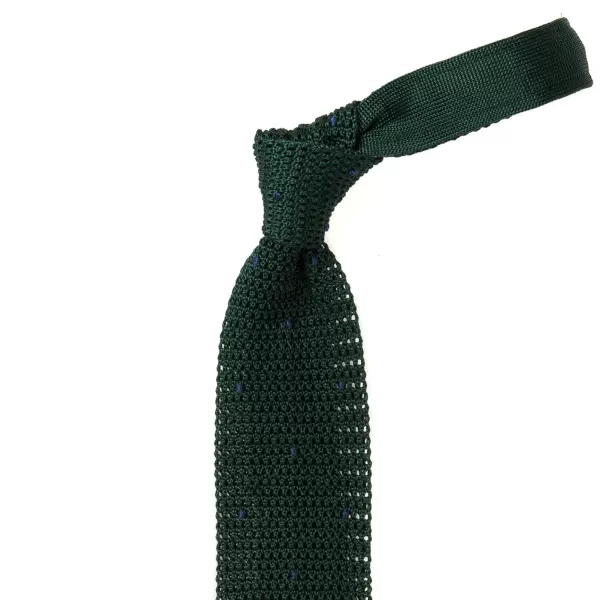 Petronius Exklusiv Fur Michael Jondral: Strickkrawatte „Pois" Aus Reiner Seide* Krawatten