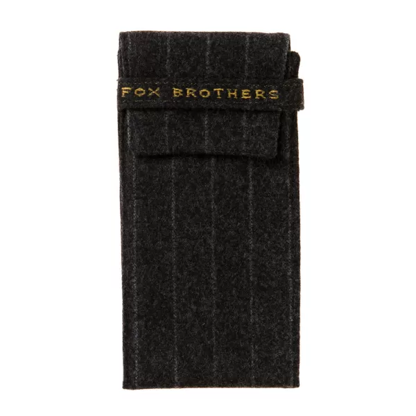 Fox Brothers X Mj: Brillenetui „Fox Soft Case" Aus Reiner Wolle* Sonnenbrille