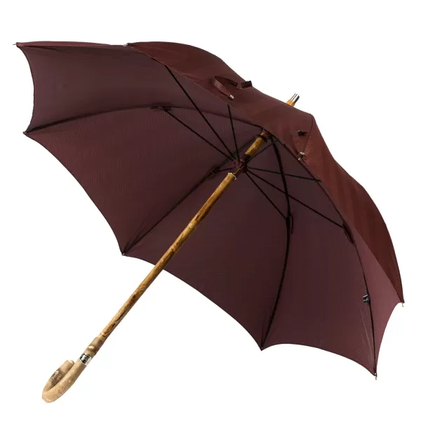 Maglia Gemusterter Stockschirm „Lord" Mit Griff Aus Eschenholz Natur Purely H* Regenschirme