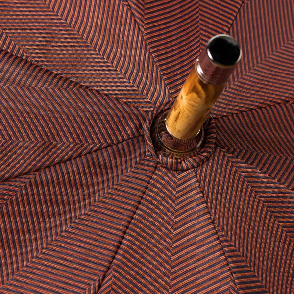 Maglia Gemusterter Stockschirm „Lord" Mit Griff Aus Eschenholz Natur Purely H* Regenschirme