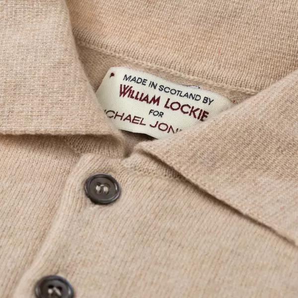 William Lockie Gestricktes Polo „Oxton Sportshirt" Aus Feinem Schottischem 1-Lagigem Kaschmir* Strickwaren