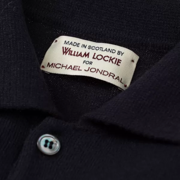 William Lockie Gestricktes Polo „Oxton Sportshirt" Aus Feinem Schottischem 1-Lagigem Kaschmir* Strickwaren
