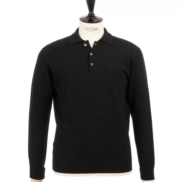 William Lockie Gestricktes Poloshirt „Oxton Sportshirt" Aus Feinem Schottischem 1-Lagigem Kaschmir* Strickwaren