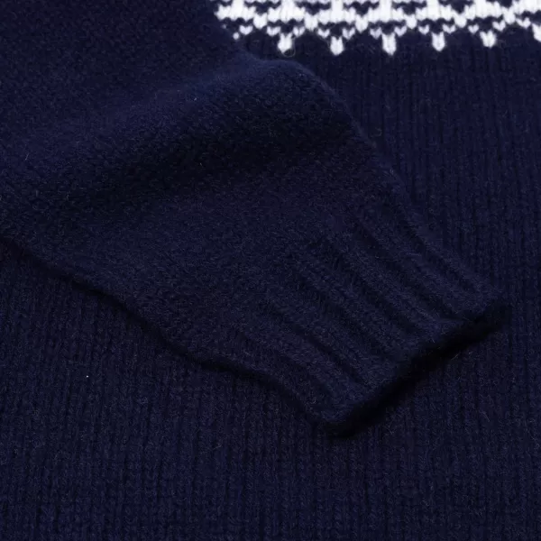 Glenugie Exclusive X Mj: Pullover Aus Reiner Wolle „St.Moritz Vintage Ski" P* Strickwaren