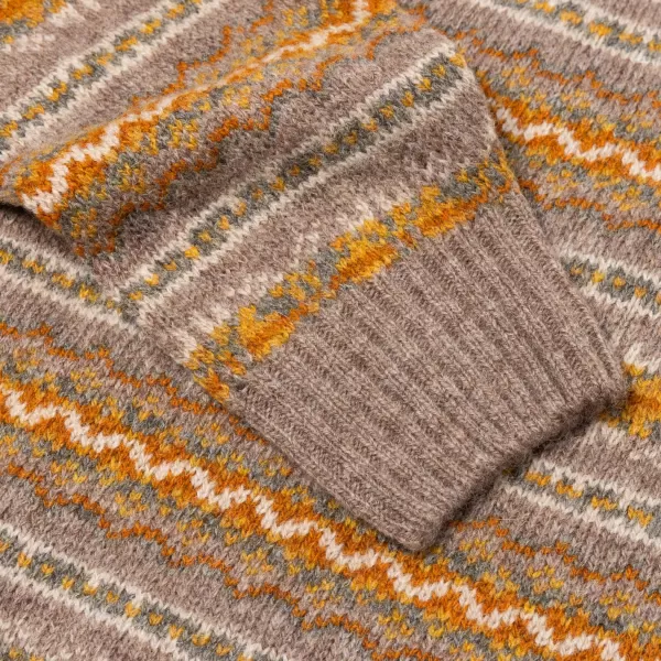 Glenugie Exclusive X Mj: Pullover „Fairisle Roundneck Jumper" Aus Reiner Wolle* Strickwaren