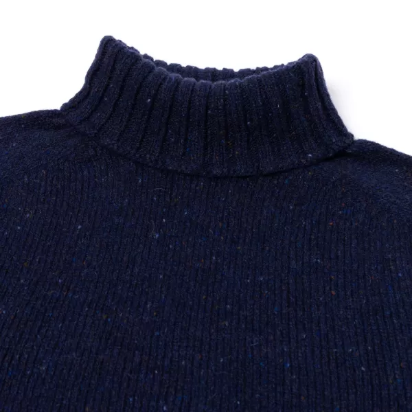 Glenugie X Mj: Pullover „Donegal Polo Jumper" Aus Reiner Wolle Supersoft Lam* Strickwaren
