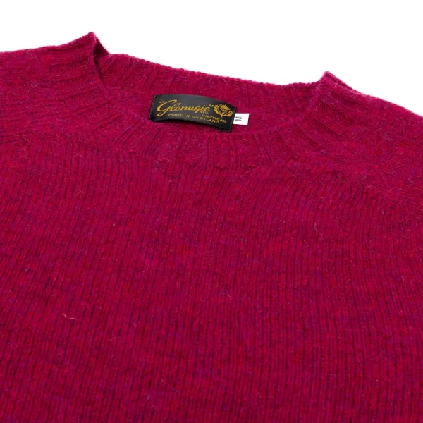 Glenugie X Mj: Rundpullover Aus Reiner Wolle Reiner, Weicher Shetland-Stoff* Strickwaren