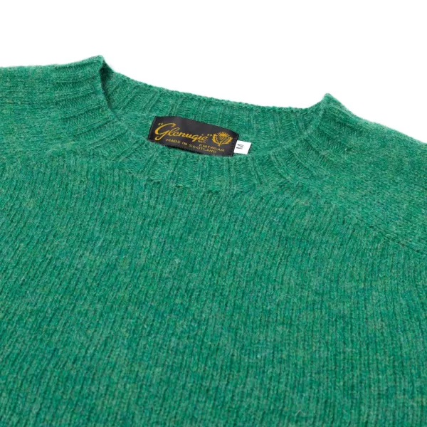 Glenugie X Mj: Rundpullover Aus Reiner Wolle Reiner, Weicher Shetland-Stoff* Strickwaren