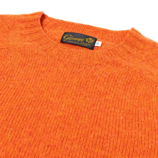 Glenugie X Mj: Rundpullover Aus Reiner Wolle Reiner, Weicher Shetland-Stoff* Strickwaren