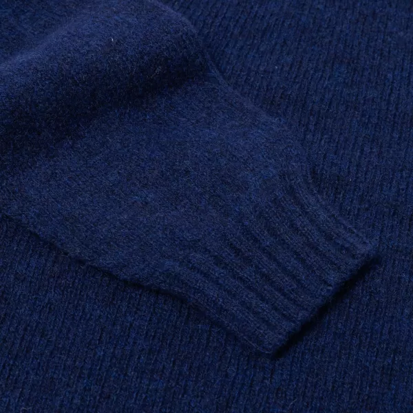 Glenugie X Mj: Rundpullover Aus Reiner Wolle Reiner, Weicher Shetland-Stoff* Strickwaren