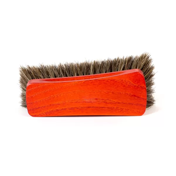 Türme Grose Polierburste „Handmade Brush" Aus Rot Lasiertem Kirschholz - H* Schuhpflege