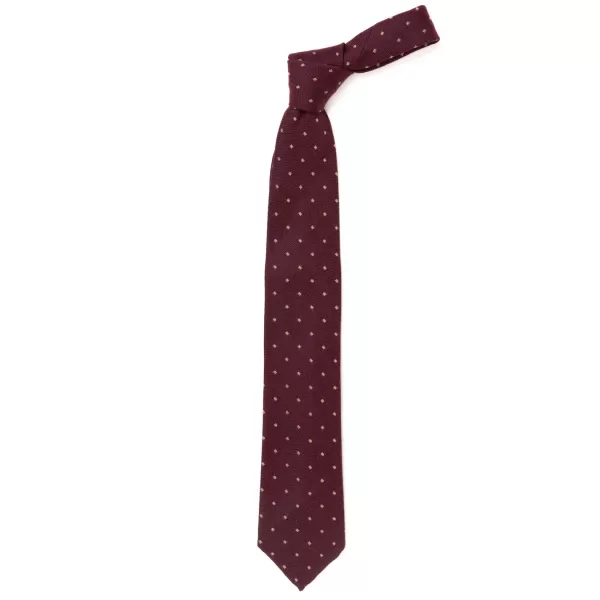 Cesare Attolini Historisches Archiv: Krawatte „Jacquard-Karo" Aus Seide Und Wolle Handgerollt* Krawatten