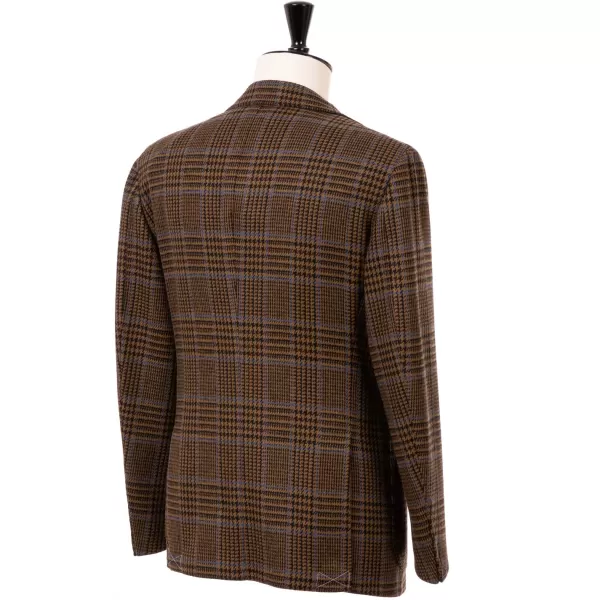 Cesare Attolini Jacke „Prince De Galles" Aus Reiner Merinowolle Von Fox Brother'S* Anzugjacke