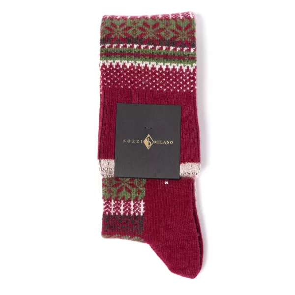 Sozzi KnieStrümpfe „Fairisle Stars" Aus Einer Kaschmirmischung* Strümpfe