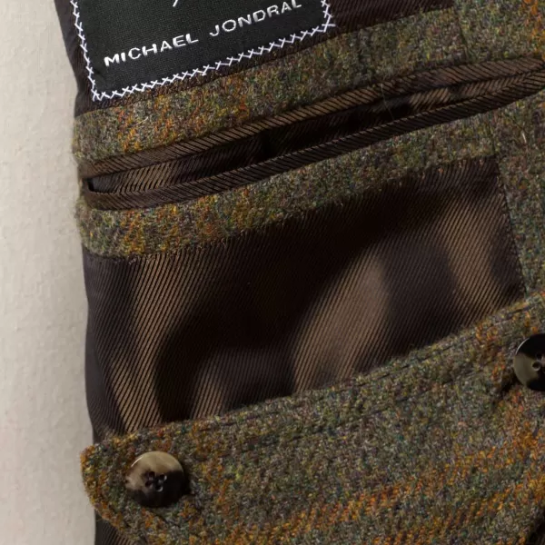 Cesare Attolini Limited Edition: Jacke „Luxury Hunter" Aus Reiner Wolle Von Fox Bro* Anzugjacke