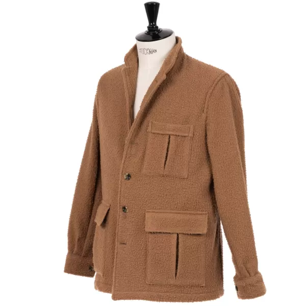 Justo Gimeno Limited Edition X Mj: Hemd-Jacke „Maremma Teba Jacket" Aus Original Ca* Teba + Hemdjacken