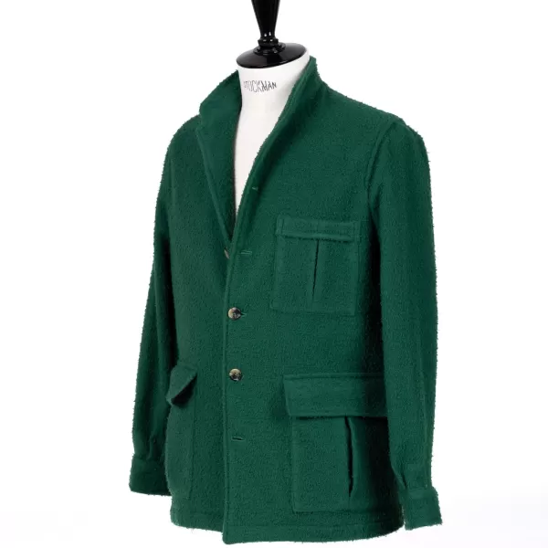 Justo Gimeno Limited Edition X Mj: Hemdjacke „Maremma Teba Jacket" Im Original C* Teba + Hemdjacken