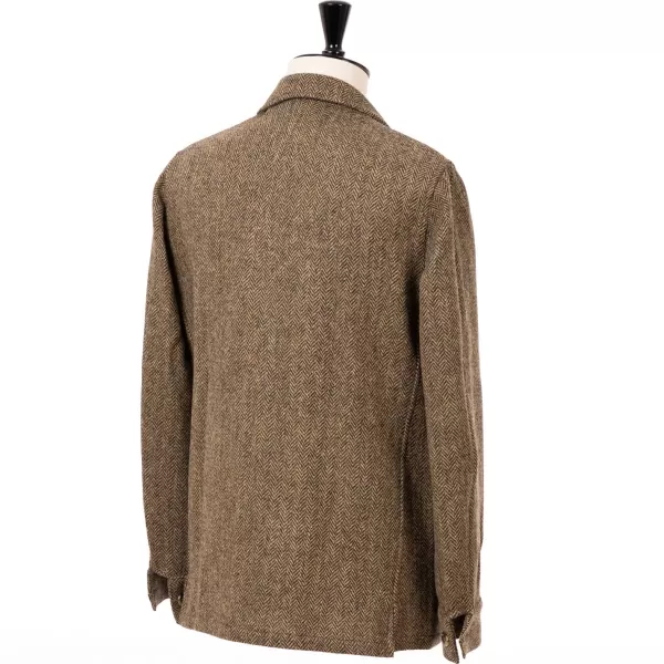 Justo Gimeno Limited Edition X Mj: Hemd-Jacke „Shooting-Teba" Aus Original Harris-T* Teba + Hemdjacken