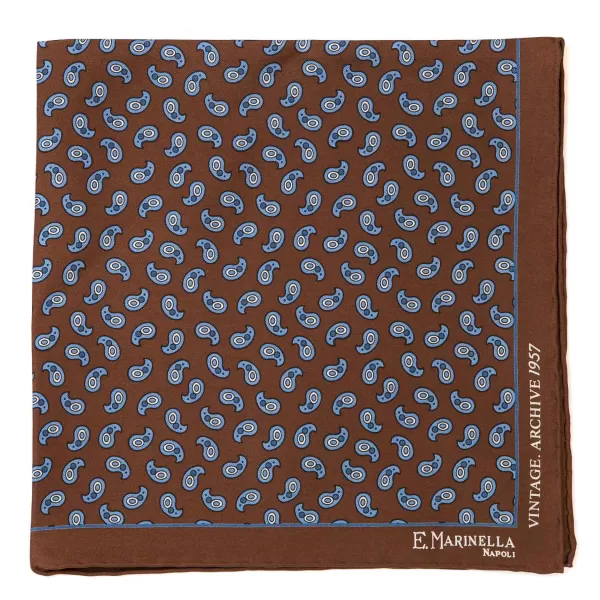 E. Marinella Limitierte Auflage - Einstecktuch „Archive 1957"* Taschentücher