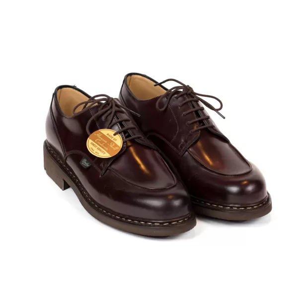 Paraboot Limitierte Auflage: Brauner Derby „Chambord" Aus Original Shell Cordo* S