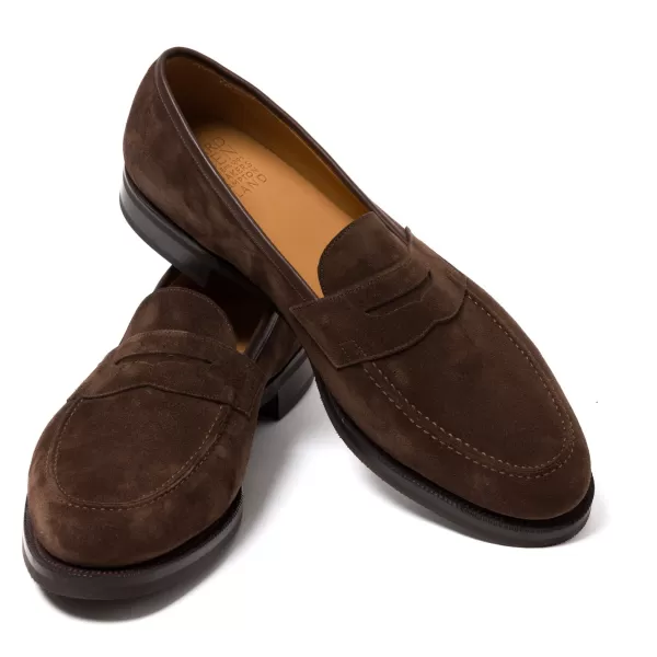Edward Green Limitierte Auflage: Duke Loafer „The Suede Winter-Windsor" Im Italienischen Sue* S