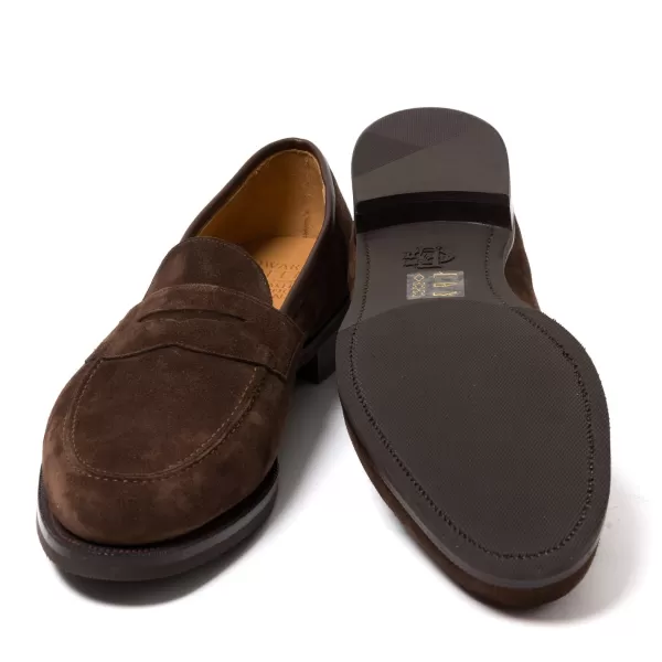 Edward Green Limitierte Auflage: Duke Loafer „The Suede Winter-Windsor" Im Italienischen Sue* S