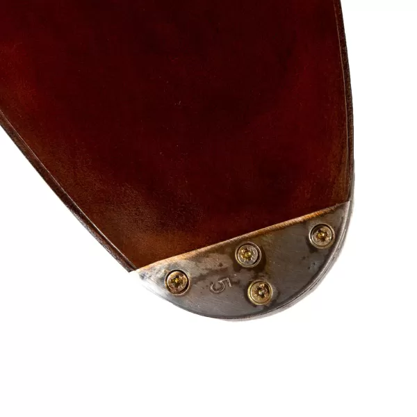 Saint Crispin's Limitierte Auflage: Loafer „Curved Strap" Aus Original Horween Shell Cordovan* Mto