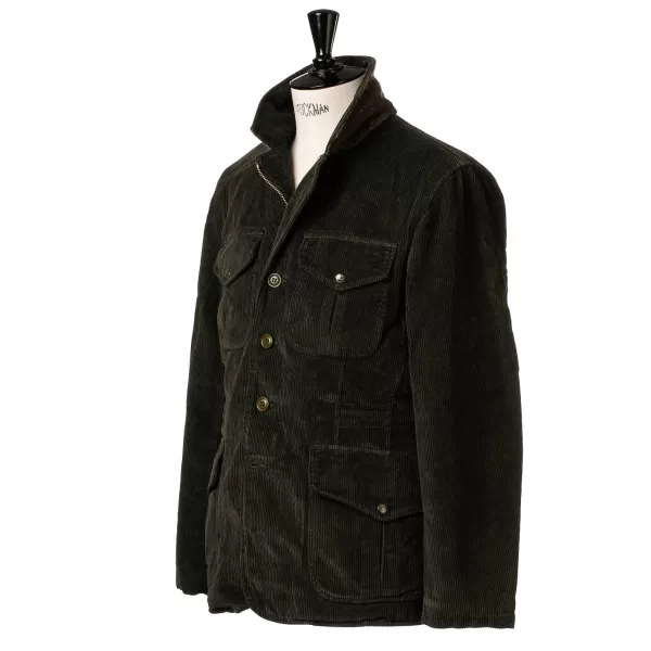 Ceccarelli-Manufaktur Manifattura Ceccarelli X Mj - Feldjacke „Alligator" Aus Baumwolle C* Jacken