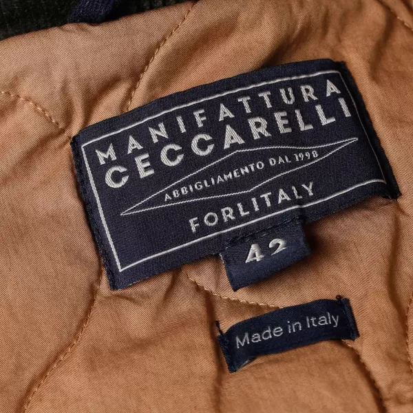 Ceccarelli-Manufaktur Manifattura Ceccarelli X Mj - Feldjacke „Alligator" Aus Baumwolle C* Jacken