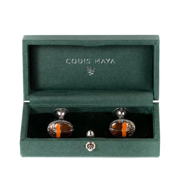 Codis Maya Manschettenknopf „Skarabaus".* Manschettenknöpfe Und Schmuck