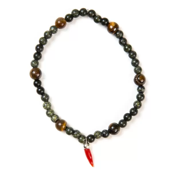 Sonderangebote X MJ Perlenarmband „Corno Portafortuna" Aus Bunten Perlen Pur* Manschettenknöpfe Und Schmuck