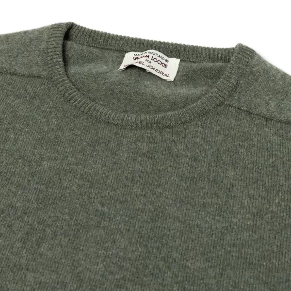 William Lockie Pullover „Leven Crew" Aus Reiner Geelong-Lammwolle 2-Lagig* Strickwaren